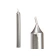 Candle Set Acorde 123-E-AR Silver 2 x 2 x 15 cm (12 Units) Hot on Sale