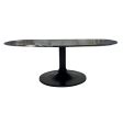 Centre Table DKD Home Decor Metal Marble (120 x 70 x 39 cm) Fashion