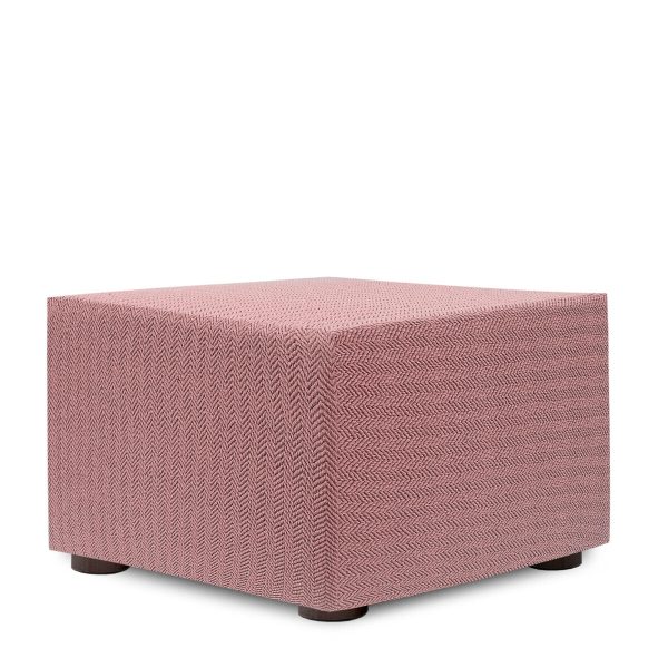 Pouffe cover Eysa JAZ Pink 100 x 65 x 100 cm Supply