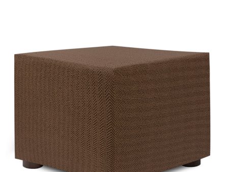 Pouffe cover Eysa JAZ Brown 65 x 65 x 65 cm For Discount