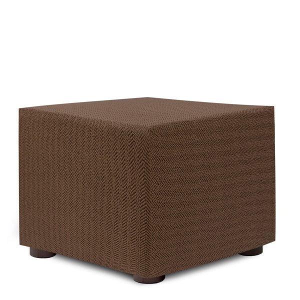 Pouffe cover Eysa JAZ Brown 65 x 65 x 65 cm For Discount