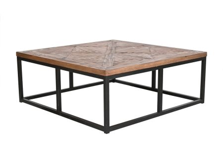 Centre Table Home ESPRIT Wood Metal 120 x 120 x 45 cm on Sale