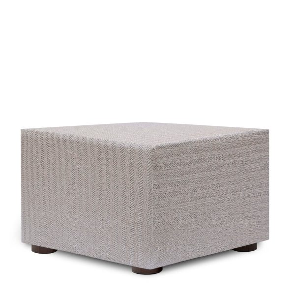 Pouffe cover Eysa JAZ Beige 100 x 65 x 100 cm For Discount