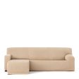 Right short arm chaise longue cover Eysa TROYA Beige 170 x 110 x 310 cm Online