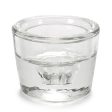 Candleholder Transparent Glass 6 x 4,3 x 6 cm (12 Units) Online now