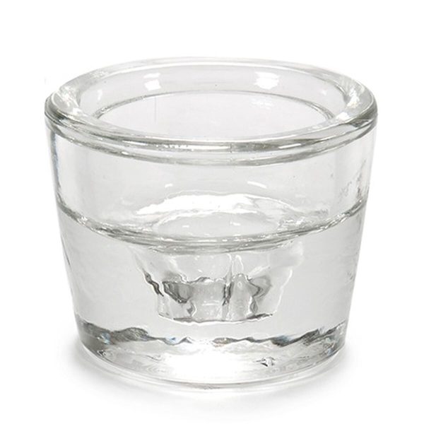 Candleholder Transparent Glass 6 x 4,3 x 6 cm (12 Units) Online now