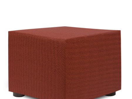 Pouffe cover Eysa JAZ Dark Red 65 x 65 x 65 cm For Cheap