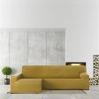 Left long arm chaise longue cover Eysa BRONX Mustard 170 x 110 x 310 cm For Discount