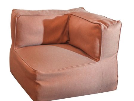 Garden sofa Gissele Intense Ruby Nylon 80 x 80 x 64 cm Online