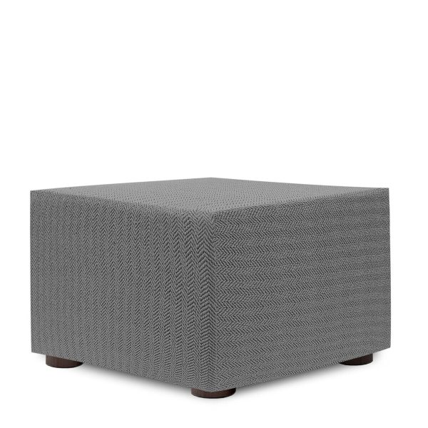 Pouffe cover Eysa JAZ Grey 100 x 65 x 100 cm Hot on Sale