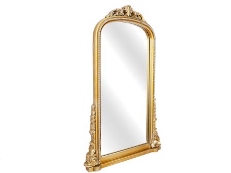 Wall mirror Romimex Golden MDF Wood 61 x 100 x 6 cm Cheap