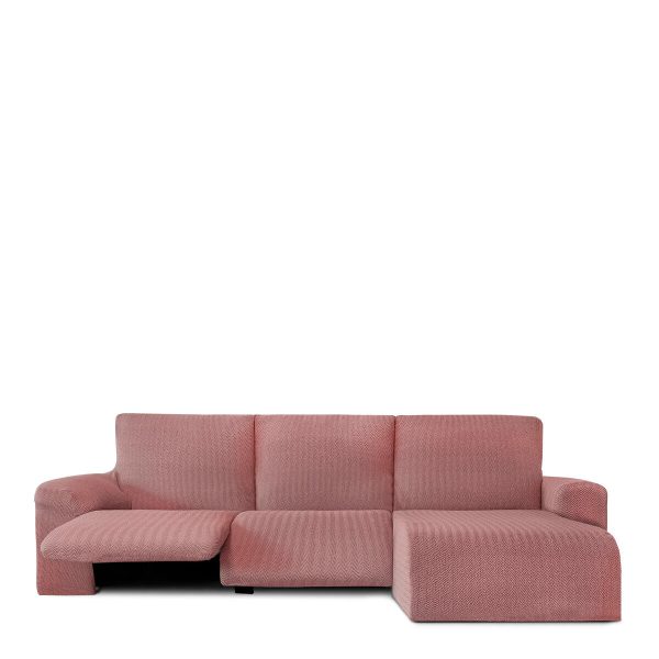 Right short arm chaise longue cover Eysa JAZ Pink 120 x 120 x 360 cm Online