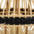 Lantern Alexandra House Living Natural Bamboo 37 x 30 x 37 cm Sale