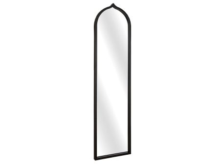 Wall mirror Romimex Black Metal 29 x 120 x 2 cm Cheap