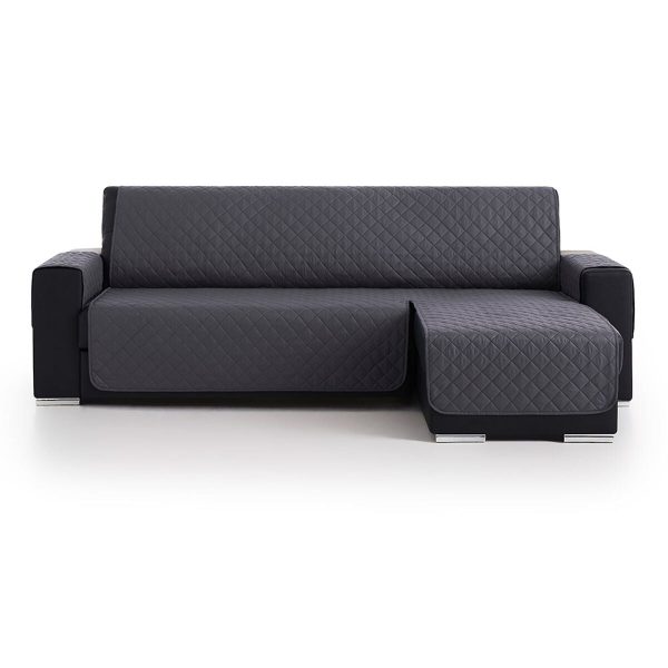 Sofa cover Belmarti Anthracite chaise longue 200 cm For Discount