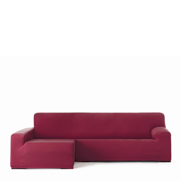 Left long arm chaise longue cover Eysa BRONX Burgundy 170 x 110 x 310 cm Hot on Sale