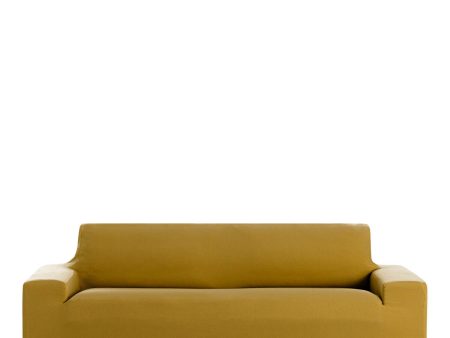 Sofa Cover Eysa BRONX Mustard 70 x 110 x 210 cm For Sale