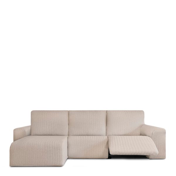 Right short arm chaise longue cover Eysa JAZ Beige 120 x 120 x 360 cm Online Hot Sale