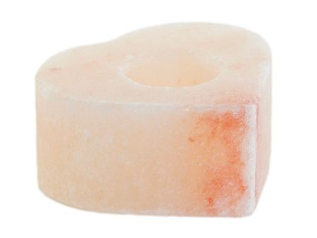 Candleholder DKD Home Decor Pink Natural Salt 11 x 11 x 5 cm (2 Units) on Sale