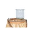 Candleholder Home ESPRIT Natural Light brown Bamboo 35 x 35 x 85 cm Fashion