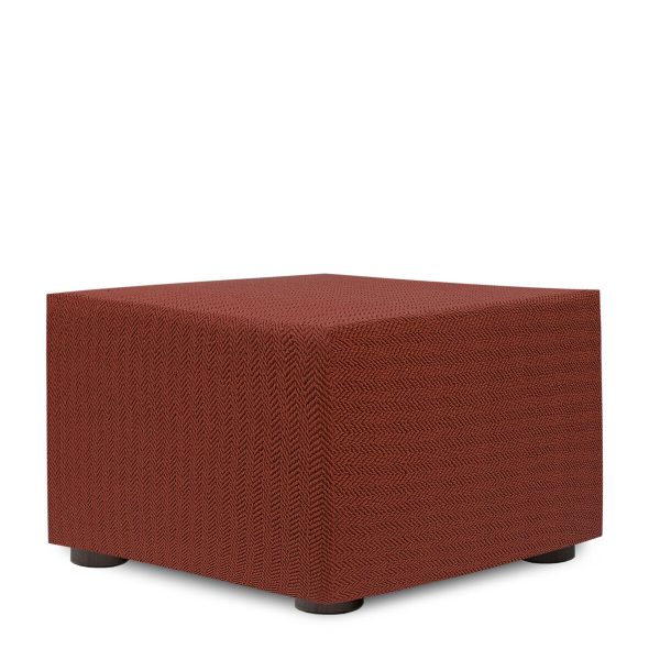 Pouffe cover Eysa JAZ Dark Red 100 x 65 x 100 cm Online