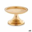 Candle Holder Golden Aluminium 10 x 6 x 10 cm (12 Units) Online now