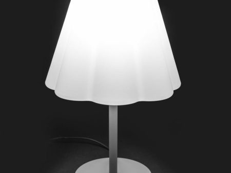 Lamp Abbey White Grey 23 W E27 220 V 39 x 39 x 60 cm Online