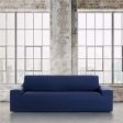 Sofa Cover Eysa BRONX Blue 70 x 110 x 170 cm Online now