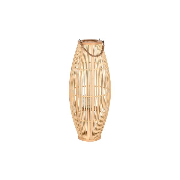 Candleholder Home ESPRIT Natural Light brown Bamboo 35 x 35 x 85 cm Fashion