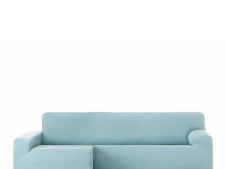 Left long arm chaise longue cover Eysa BRONX Aquamarine 170 x 110 x 310 cm Sale