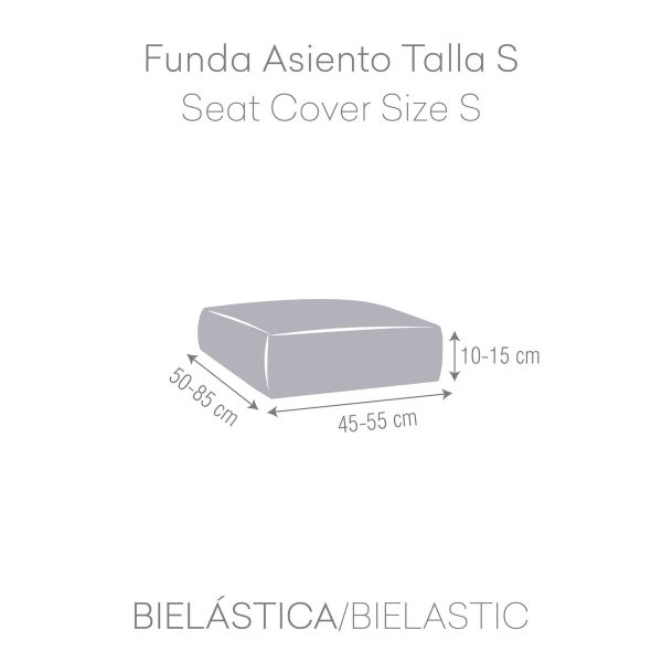 Sofa Cover Eysa BRONX Aquamarine 80 x 15 x 55 cm Supply