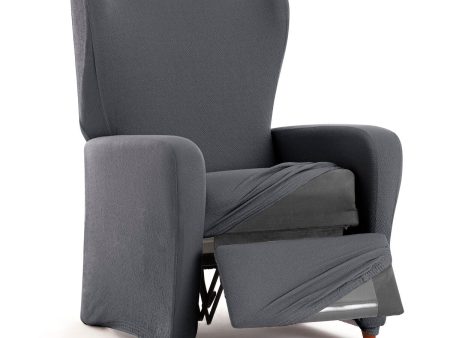 Armchair slipcovers Eysa BRONX Dark grey 90 x 100 x 75 cm Fashion