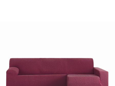 Right long arm chaise longue cover Eysa TROYA Burgundy 170 x 110 x 310 cm Hot on Sale