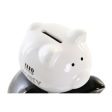 Money box DKD Home Decor Dolomite Children s Modern Pig 15 x 13 x 21 cm Online Sale