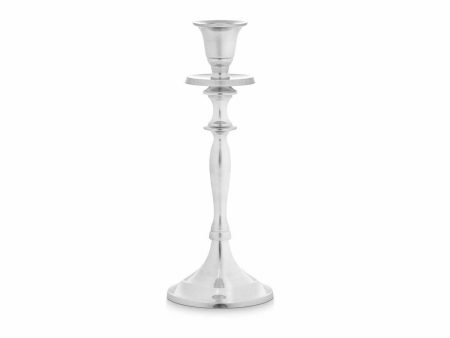 Candle Holder Silver Aluminium 4,5 x 23 x 8 cm (8 Units) For Sale