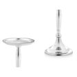 Candle Holder Silver Aluminium 10 x 17 x 8,5 cm (8 Units) For Sale