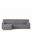 Right short arm chaise longue cover Eysa TROYA Grey 170 x 110 x 310 cm on Sale