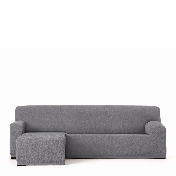 Right short arm chaise longue cover Eysa TROYA Grey 170 x 110 x 310 cm on Sale