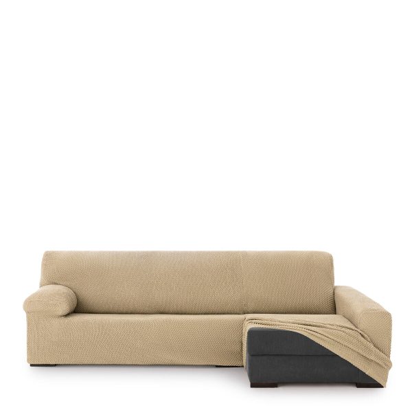 Right long arm chaise longue cover Eysa THOR Beige 170 x 110 x 310 cm Online