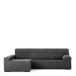 Left long arm chaise longue cover Eysa JAZ Dark grey 180 x 120 x 360 cm Hot on Sale