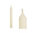 Candle Set Acorde 123-B-AR Cream 2 x 2 x 15 cm (12 Units) on Sale