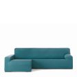 Left long arm chaise longue cover Eysa BRONX Emerald Green 170 x 110 x 310 cm Online