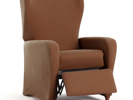 Armchair slipcovers Eysa BRONX Brown 90 x 100 x 75 cm Online Hot Sale