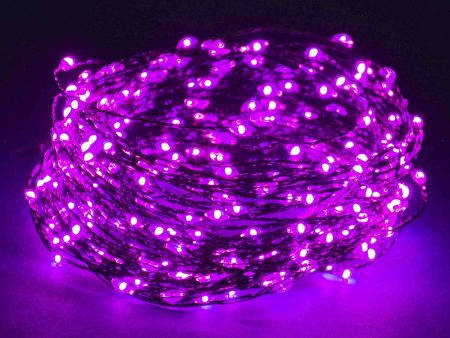 Wreath of LED Lights LED Fuchsia 480 Online Sale