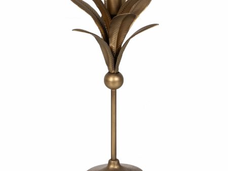 Candleholder Golden Iron 15 x 15 x 31 cm Cheap