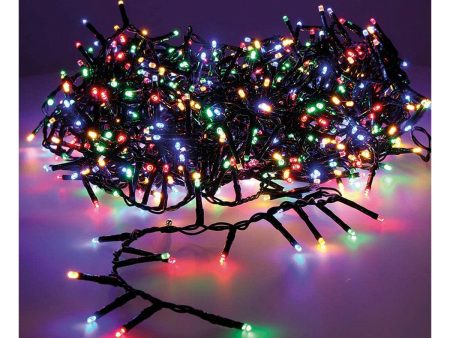 Wreath of LED Lights Lumineo Compact Multicolour (14 m) Supply