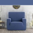 Armchair slipcovers Eysa JAZ Blue 70 x 120 x 130 cm Fashion