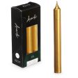 Candle Set Acorde 123-D-AR Golden 2 x 2 x 15 cm (12 Units) Online