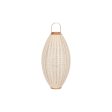 Candleholder Home ESPRIT White Brown Wood Crystal 38 x 38 x 84 cm Fashion