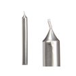 Candle Set Acorde 126-E-AR Silver 2 x 2 x 20 cm (12 Units) Supply